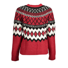 Desigual Red Polyester Sweater - Sweaters
