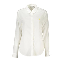 Desigual White Cotton Shirt - Shirts