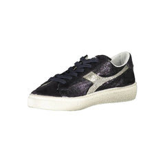 Diadora Black Fabric Sneaker - Athletic Shoes