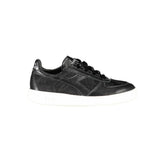 Diadora Black Fabric Sneaker - Athletic Shoes