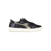 Diadora Black Fabric Sneaker - Athletic Shoes