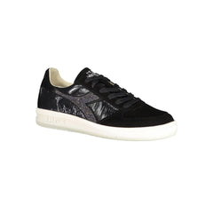 Diadora Black Leather Women Sneaker - EU38.5/US8.5 - Sneakers