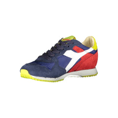 Diadora Blue Fabric Sneaker - Sneakers