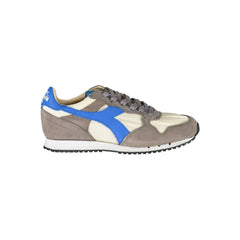 Diadora Gray Fabric Sneaker - EU36.5/US6.5 - Athletic Shoes