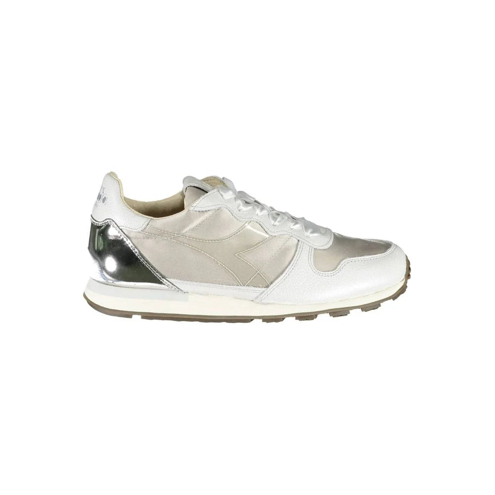 Diadora Gray Leather Women Sneaker - EU36.5/US6.5 - Sneakers