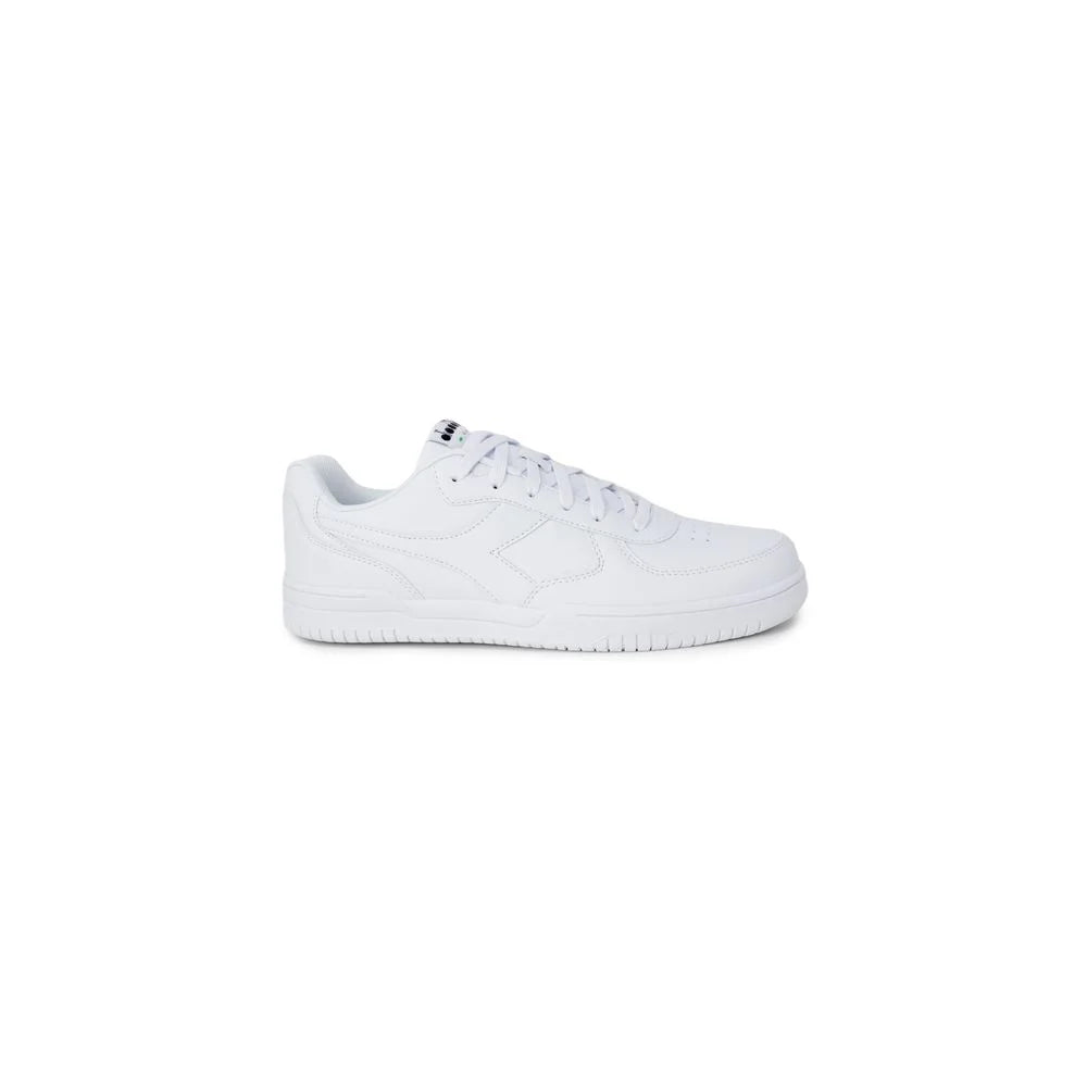 Diadora White Artificial Leather Sneaker - Sneakers