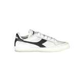 Diadora White Fabric Sneaker - Athletic Shoes