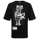 Diego Venturino Black Cotton T-Shirt - T-Shirts