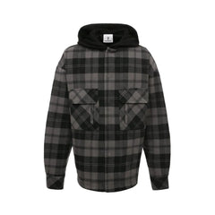 Diego Venturino Gray Cotton Men’s Jacket - L - Coats & Jackets