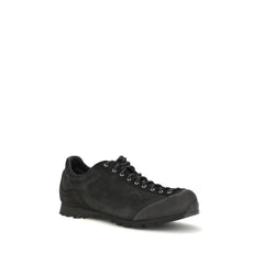 Diemme Black Calf Leather Bos Taurus Athletic Sneakers