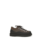 Diemme Brown Calf Leather Bos Taurus Sneakers