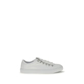 Diemme Witte Kalfsleren Bos Taurus Athletic Sneakers