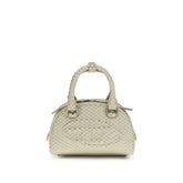 Diesel Beige Calf Leather Bos Taurus Handbag