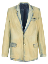 Diesel Beige Lyocell Blazer - S