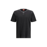 Diesel Black Cotton Sportswear - T-Shirts
