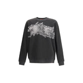 Diesel Black Cotton Sweatshirt