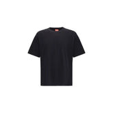 Diesel Black Cotton T-Shirt