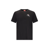 Diesel Black Cotton T-Shirt