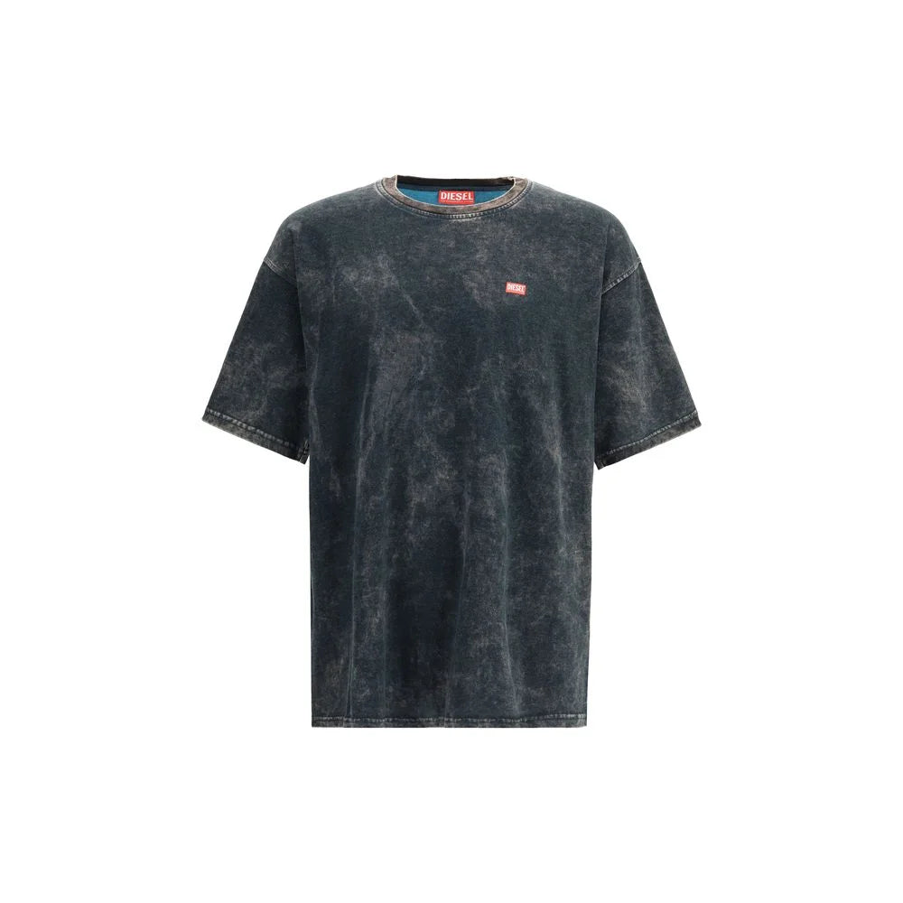 Diesel Black Cotton T-Shirt