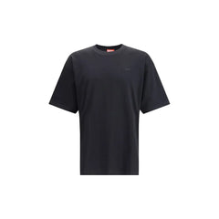 Diesel Black Cotton T-Shirt - M
