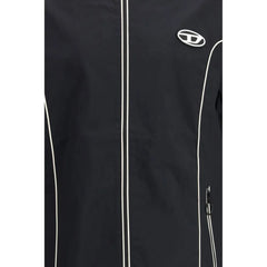 Diesel Black Polyamide Shell Jacket