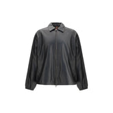 Diesel Black Polyester Biker Jacket