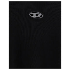 Diesel Black Viscose Shirt - S