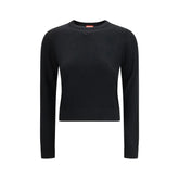 Diesel Black Wool Sweatshirt