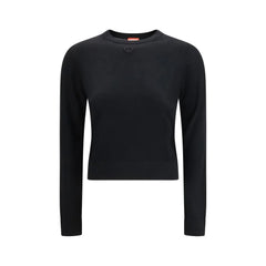 Diesel Black Wool Sweatshirt