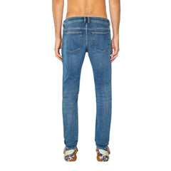 Diesel Blue Cotton Men Skinny Jean - Jeans