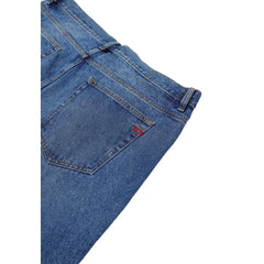 Diesel Blue Cotton Relaxed Fit Jean - W38 - Jeans