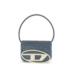 Diesel Blue Cotton Shoulder Bag