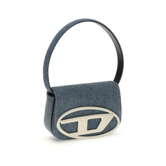 Diesel Blue Cotton Shoulder Bag