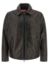 Diesel Brown Cowhide Leather Jacket - IT50 | L