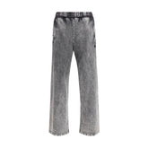 Diesel Gray Cotton Casual Pants - M