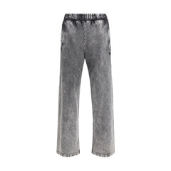 Diesel Gray Cotton Casual Pants - M