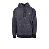 Diesel Gray Cotton Hoody - IT48 | L - Hoodies