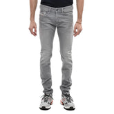 Diesel Gray Cotton Men Skinny Jean - Jeans