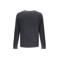 Diesel Gray Cotton Sweatshirt