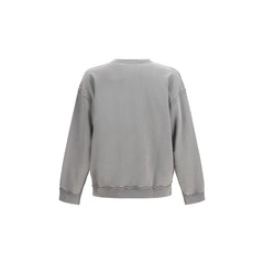 Diesel Gray Cotton Sweatshirt - Sweatshirts