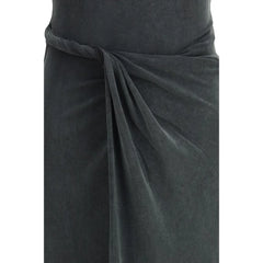 Diesel Gray Modal Casual Dress - M