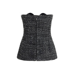 Diesel Gray Polyester Top