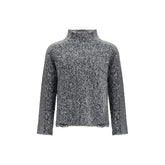 Diesel Gray Wool Sweater