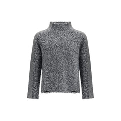 Diesel Gray Wool Sweater