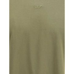 Diesel Green Cotton T-Shirt