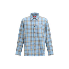 Diesel Light Blue Cotton Pattern Shirt