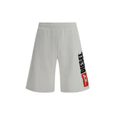 Diesel White Cotton Bermuda Shorts - Bermudas