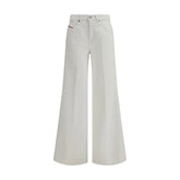 Diesel White Cotton Flared Jeans - W29