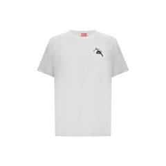 Diesel White Cotton T-Shirt