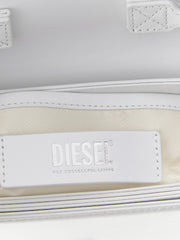 Diesel White Cowhide Shoulder Bag